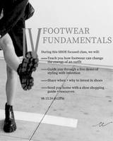 Masterclass IV : Footwear Fundamentals