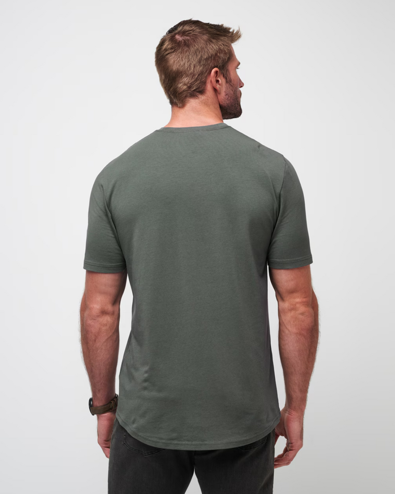 Men's Cloud Crew Tee - Dark Olive