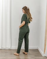 Twill Boiler Suit - Green