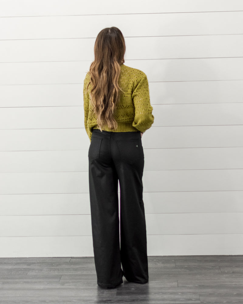 Faux Leather Jeans