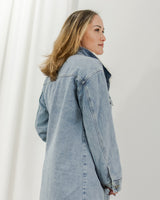 Sherpa Denim Duster