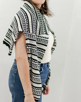 Scallop Stripe Sweater