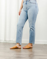  Hidden Jeans - Step Hem Straight Jeans - CoCapsules