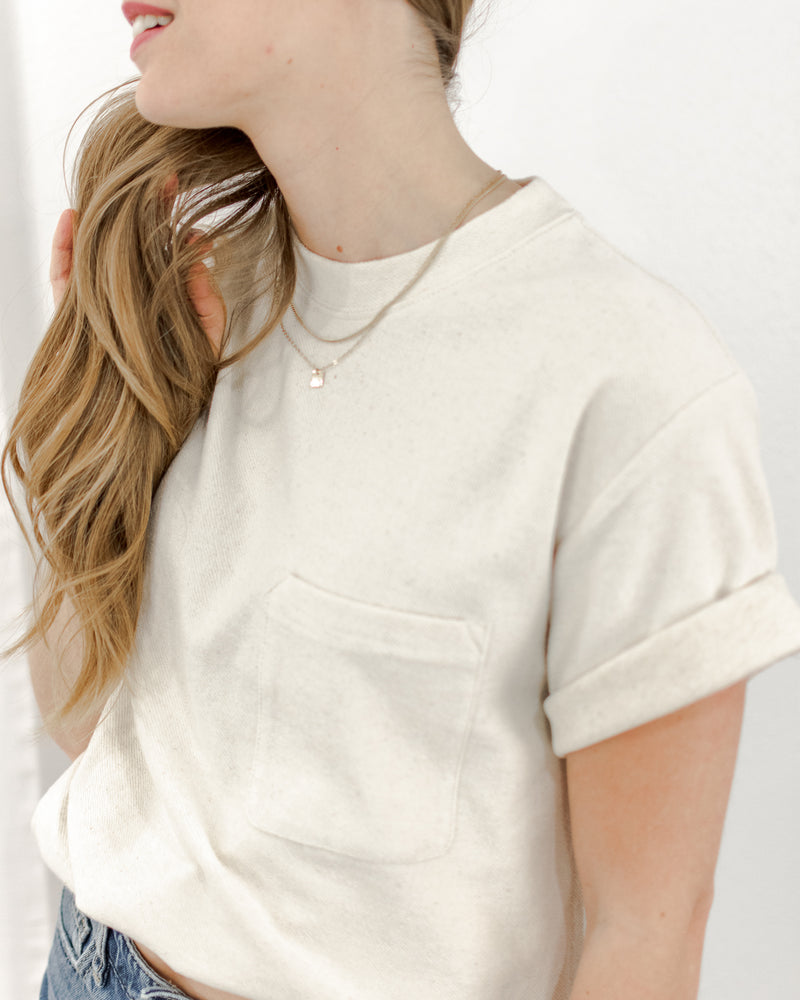  Rhythm - Unisex Terry Tee - Natural - CoCapsules