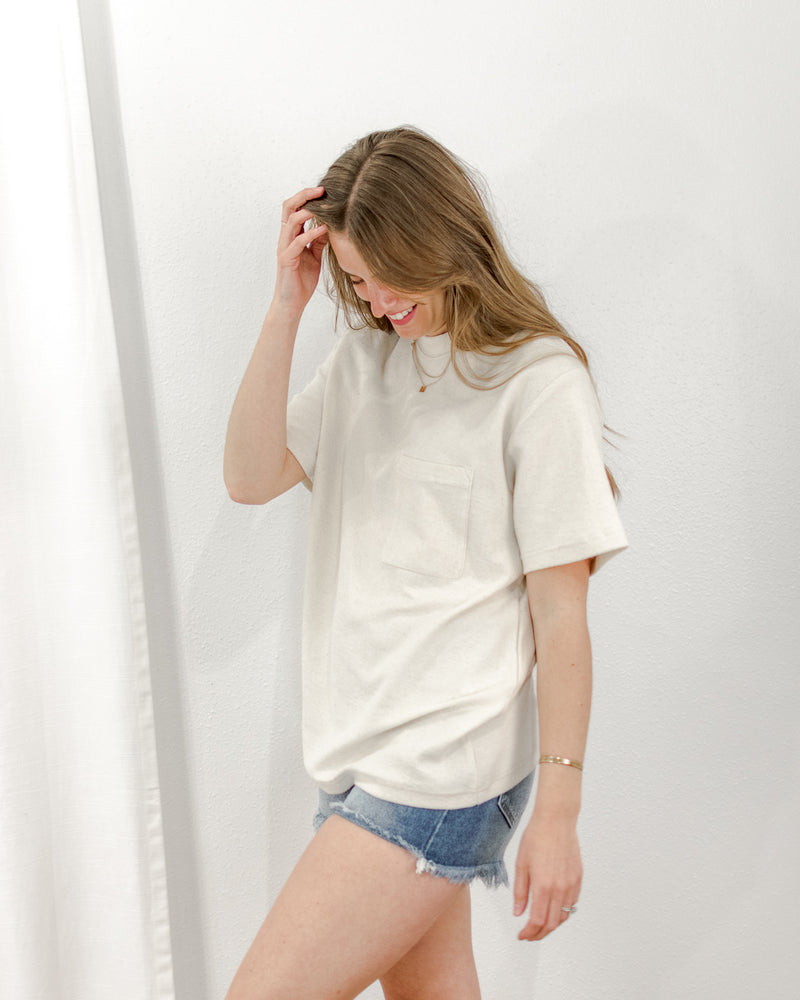  Rhythm - Unisex Terry Tee - Natural - CoCapsules