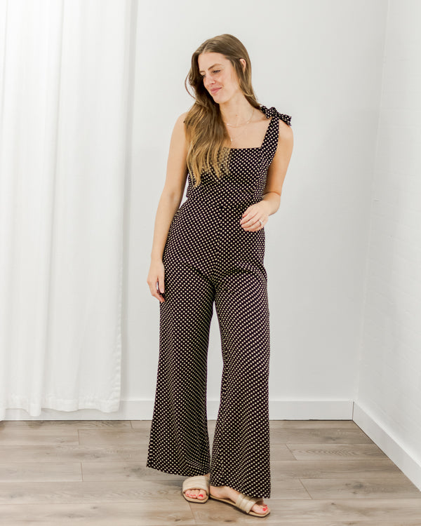  Saltwater Luxe - Polka Dot Jumpsuit - CoCapsules