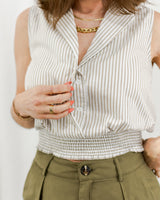  Greylin - Eleanor Collared Shirt - CoCapsules