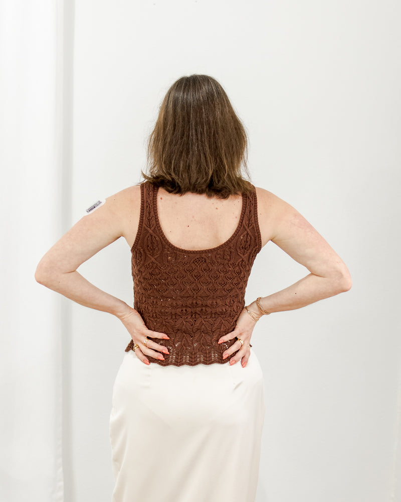  Greylin - Nora Crochet Tank - CoCapsules